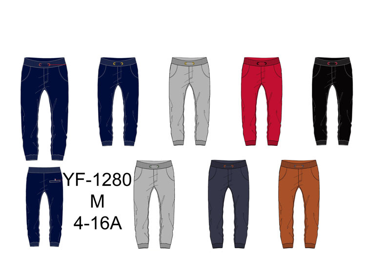 Picture of YF1280 THERMAL JOGGING IN HIGH QUALITY  FLEECY MATERIAL